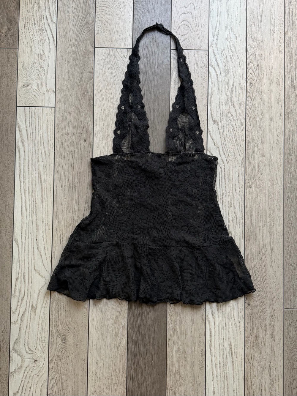 Victoria's Secret Black Lace Baby Doll size S